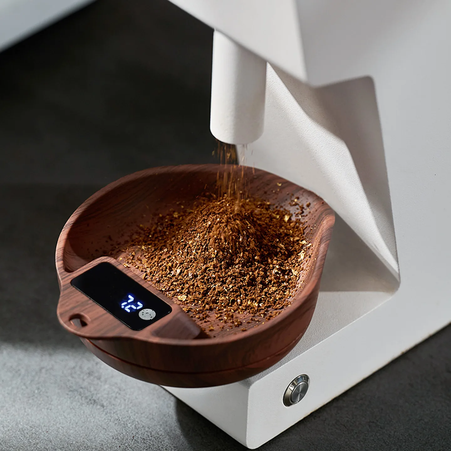 Home Barista - Coffee Dosing Scale Grain Tray Precision