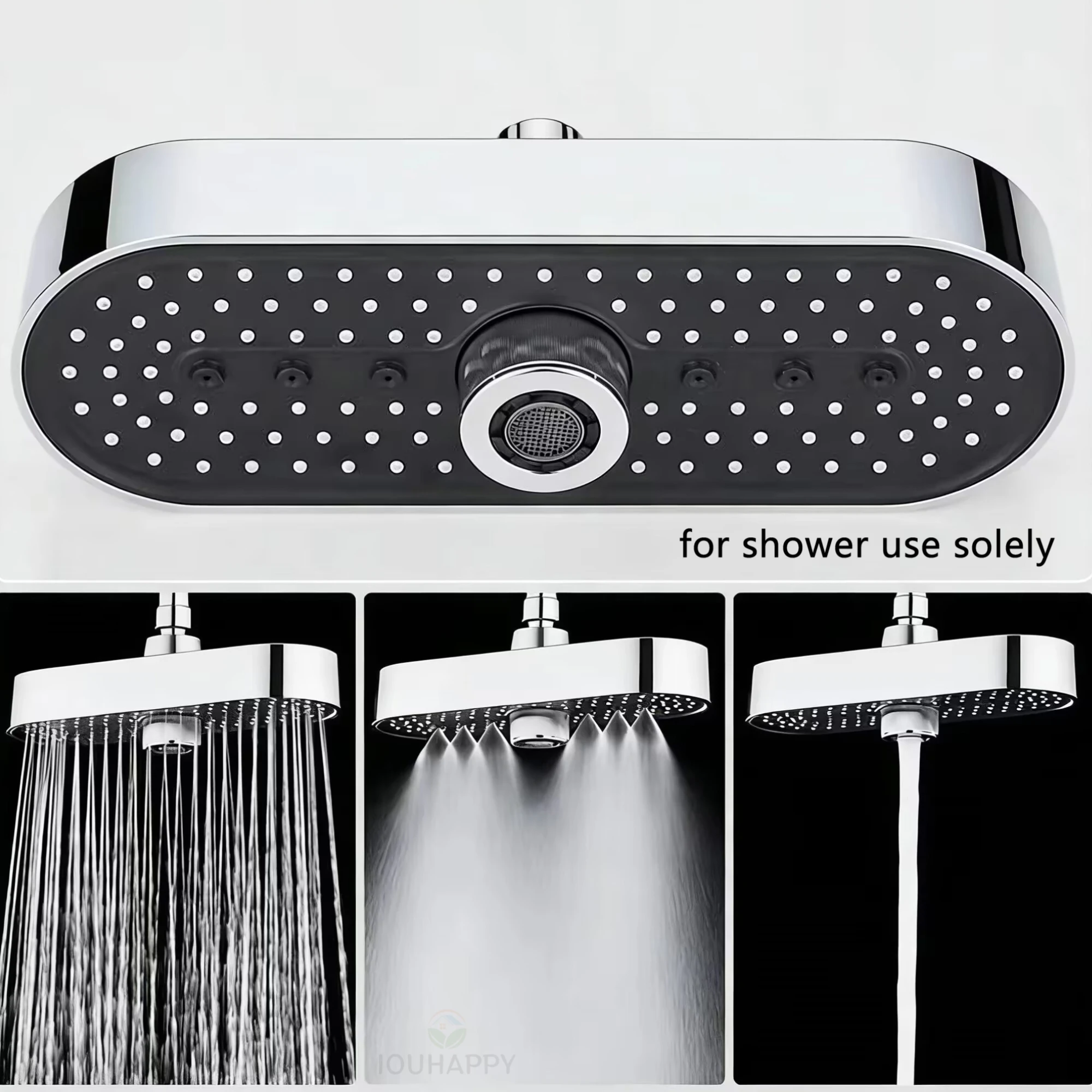 Overhead Shower Head, 3‑Functi - Home Bar Accessories recension och pris