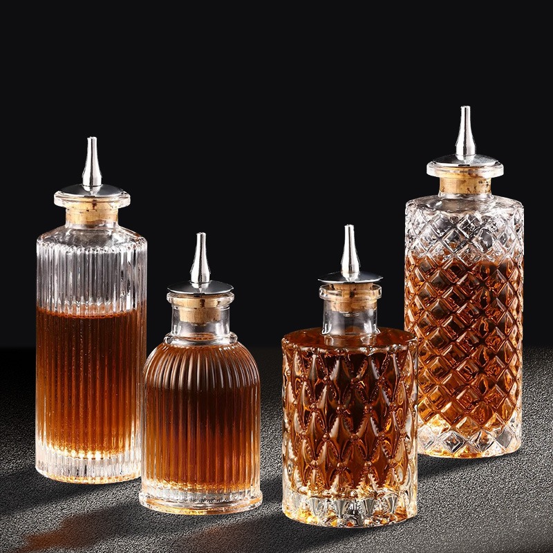 Cocktail Bitters Bottles With  - Bitters Bottle Set recension och pris