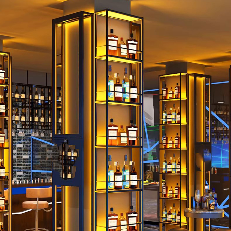 Restaurant Shelf Bar Cabinet W - Home Bar Setup recension och pris