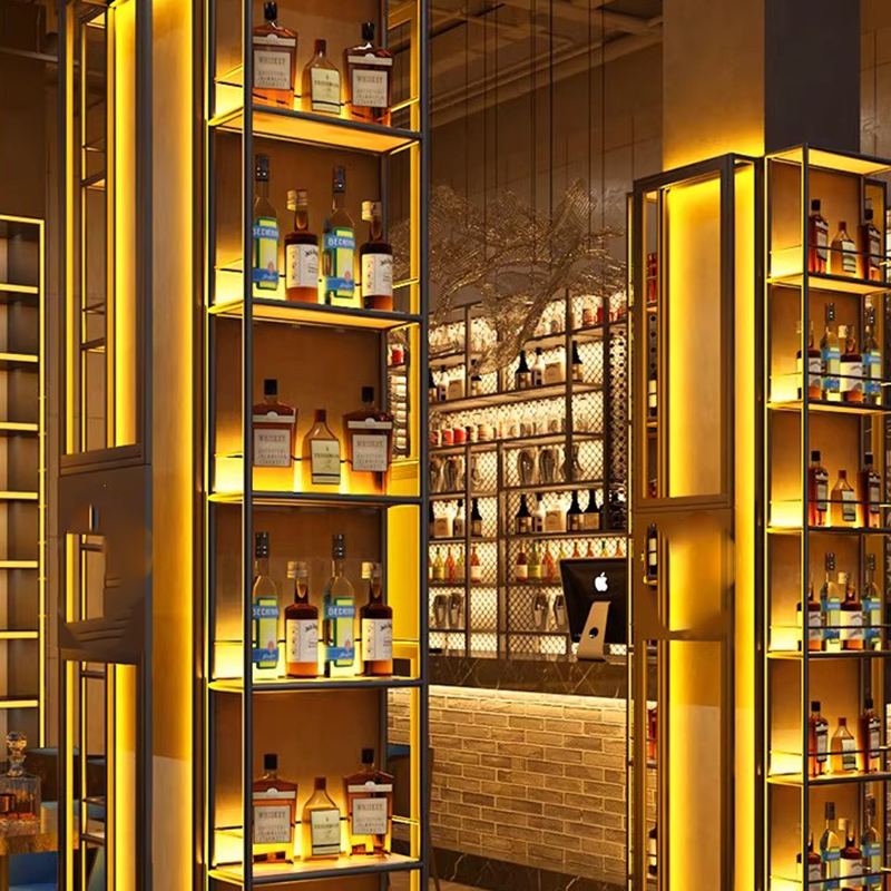 Restaurant Shelf Bar Cabinet W - Home Bar Setup recension och pris