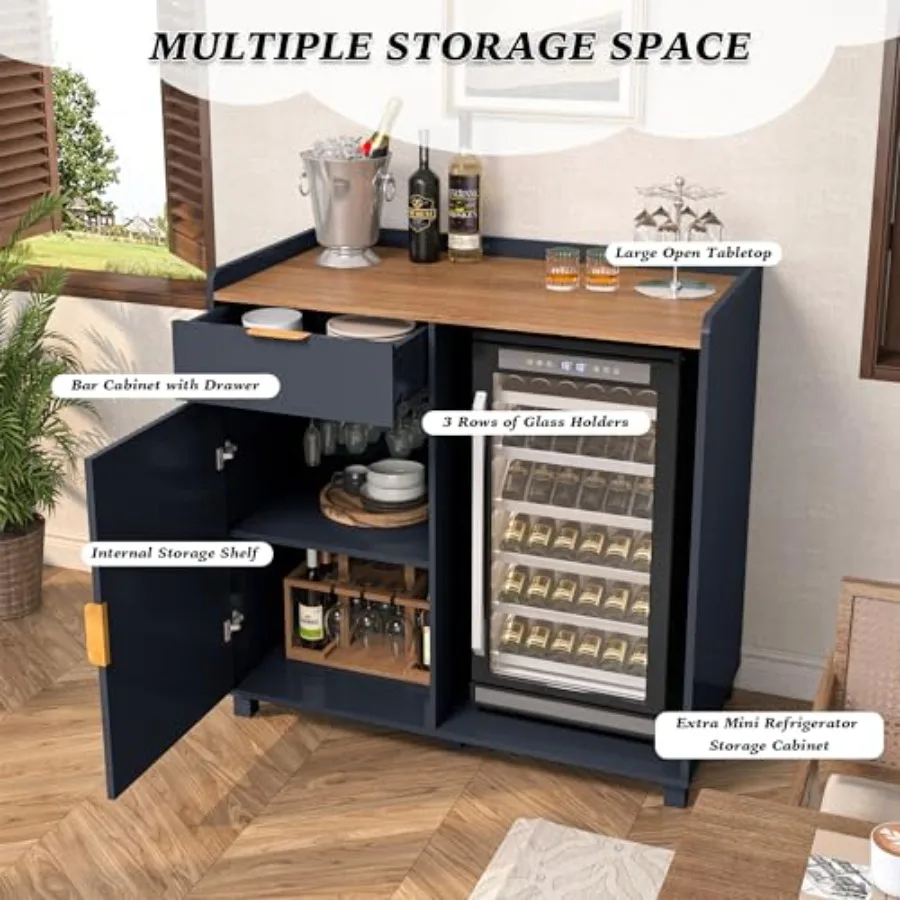 Bar cabinet with fridge space  - Home Bar And Fridge recension och pris