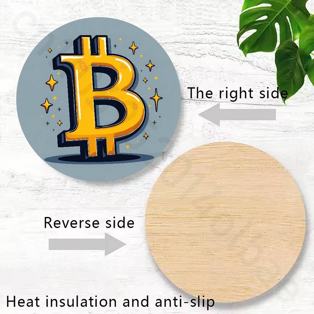 Bitcoin Cryptocurrency Btc Woo - Bar Mat Rubber recension och pris