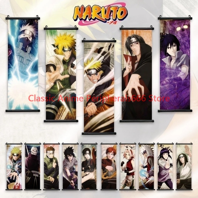 Naruto Hanging Painting Canvas - Home Bar Setup recension och pris