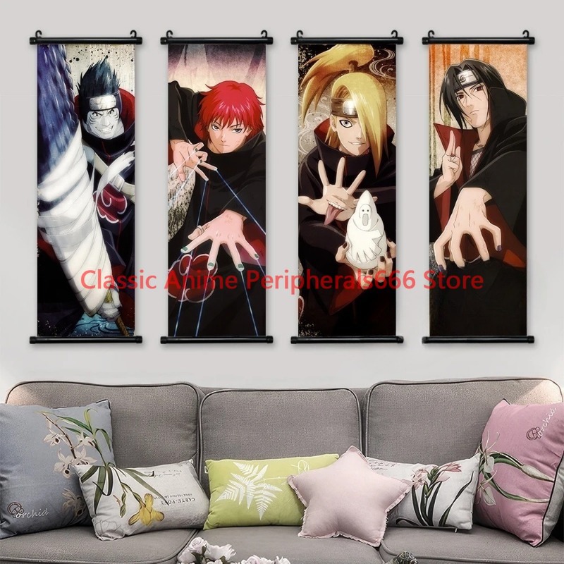 Naruto Hanging Painting Canvas - Home Bar Setup recension och pris