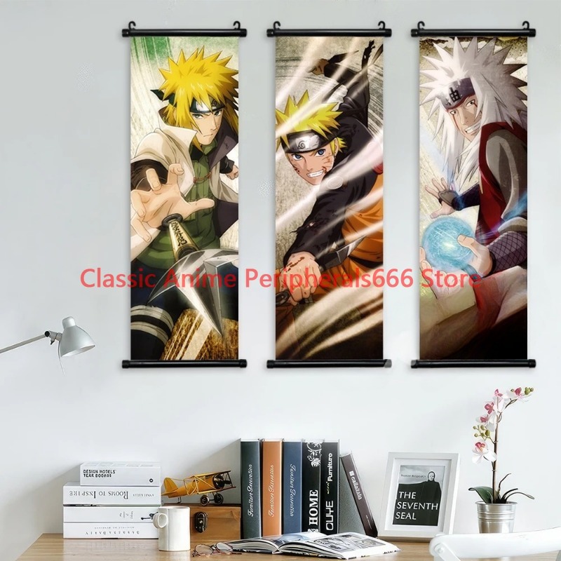 Naruto Hanging Painting Canvas - Home Bar Setup recension och pris