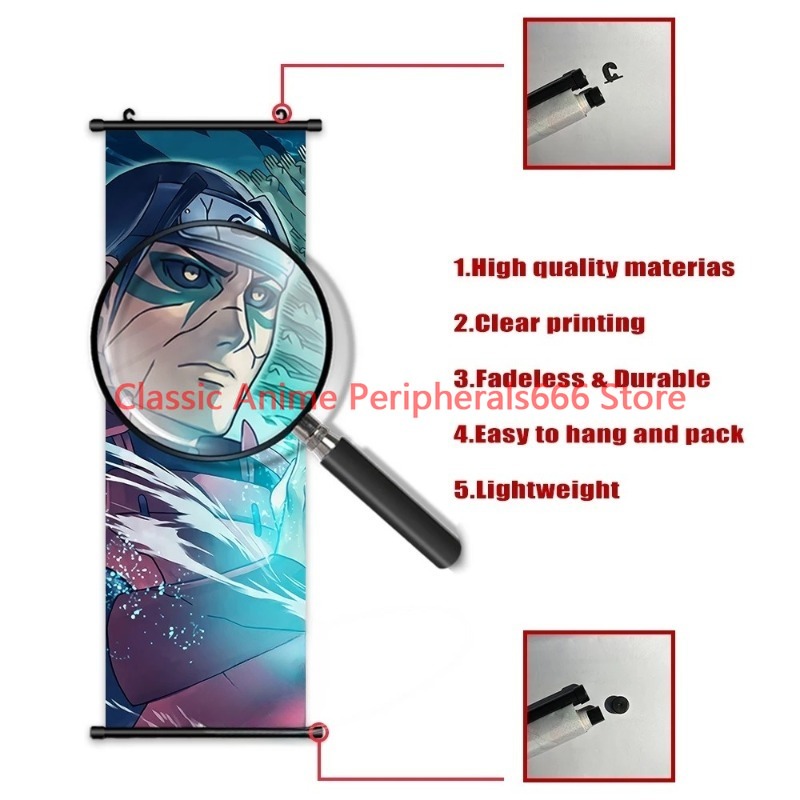 Naruto Hanging Painting Canvas - Home Bar Setup recension och pris