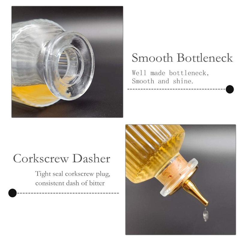 Bar Birdcage Dash Bottle 140ml - Bitters Bottle Set recension och pris