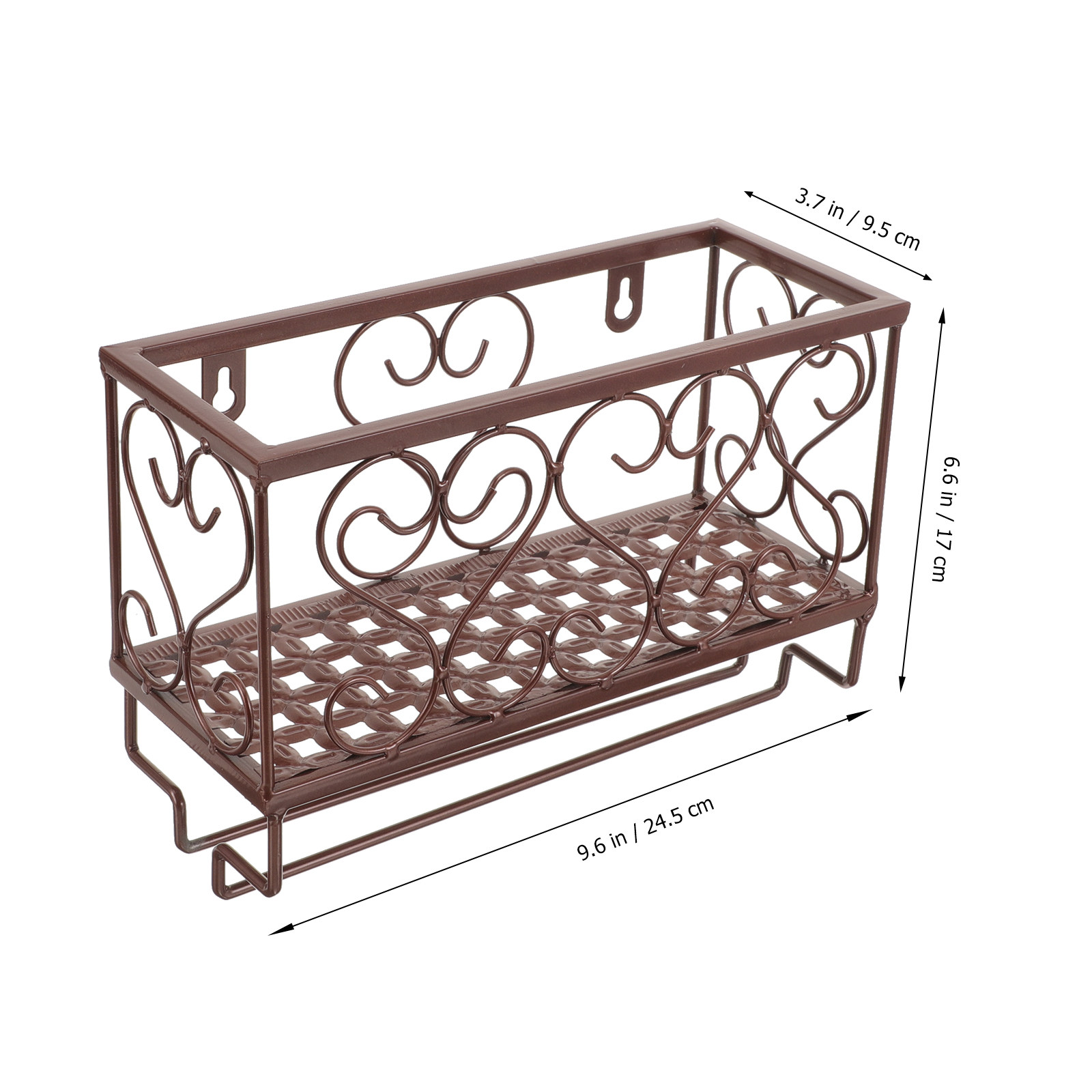 Space Saving Wall Mounted Wine - Home Bar Shelf recension och pris
