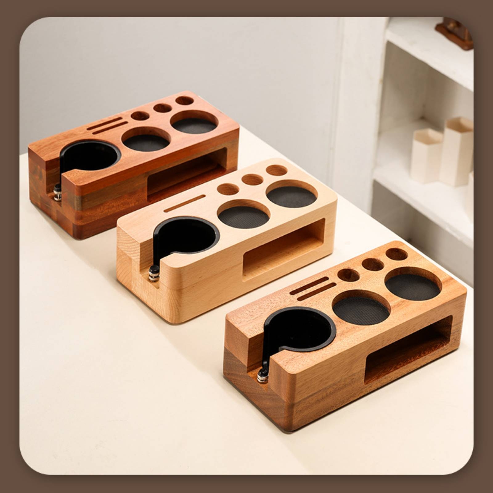 Espresso Tamping Station Stabl - Home Barista recension och pris