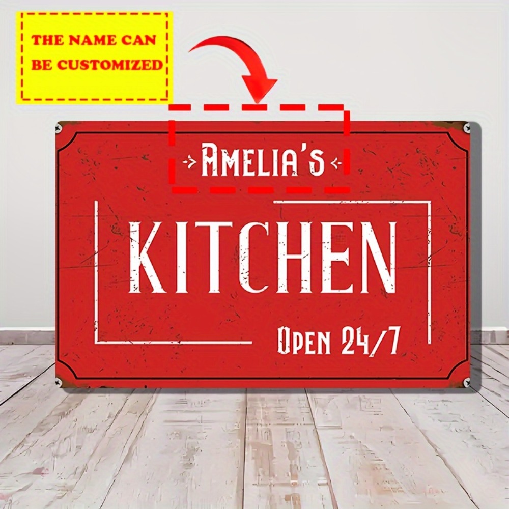 Personalized Custom Kitchen Wa - Home Bar Signs recension och pris