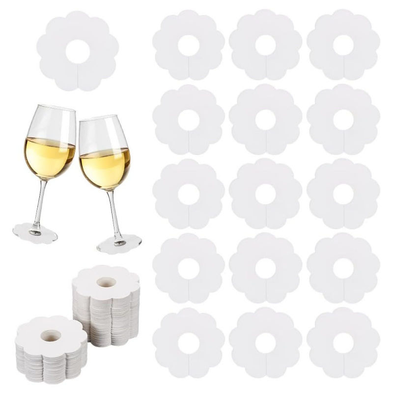 50pcs  Wine Glass Display Card - Cocktail Recipe Book recension och pris