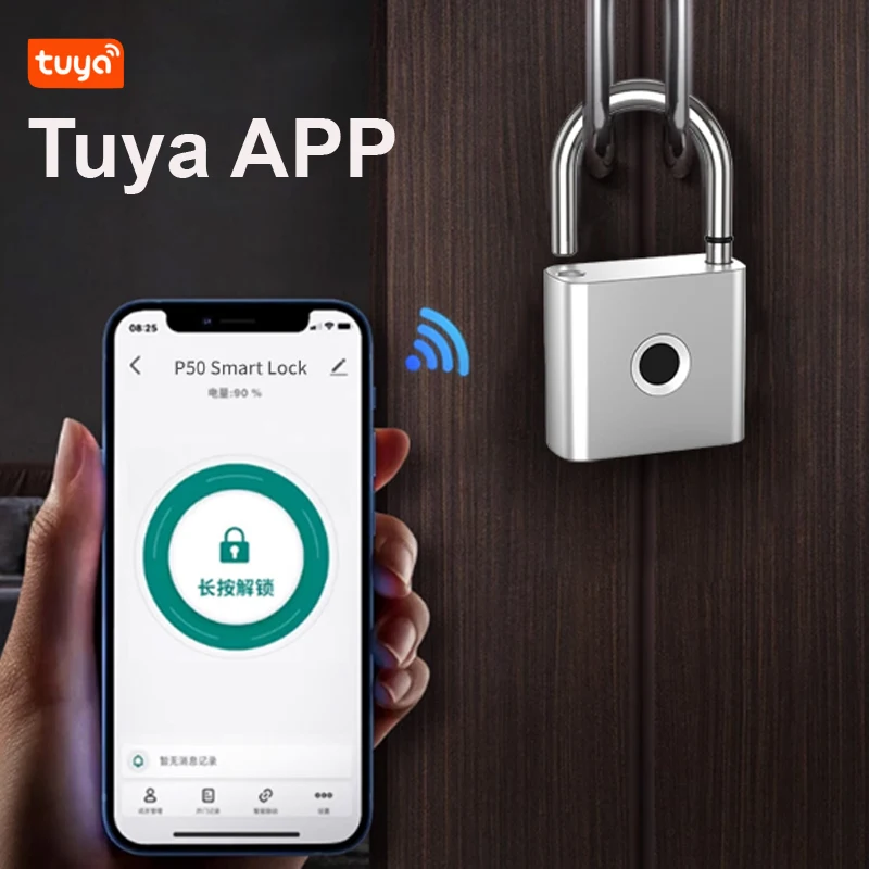 Fingerprint Padlock Bluetooth  - Home Bargains recension och pris