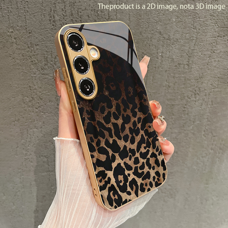 Retro Leopard Print 2D Phone C - Old Fashioned Glass recension och pris