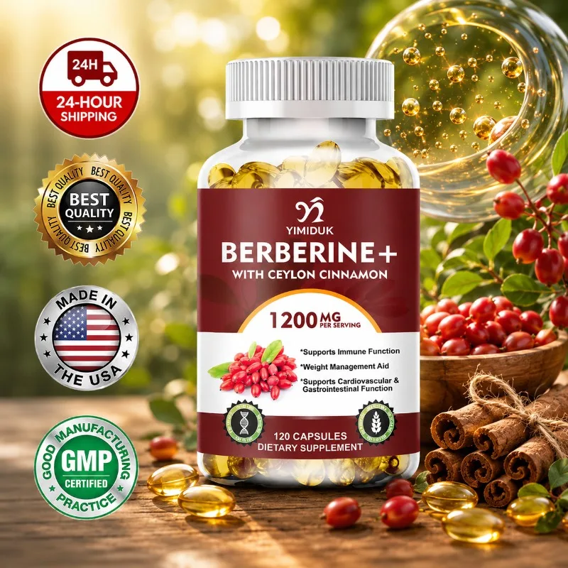 High-Potency Berberine Capsule - Bitters Bottle Set recension och pris